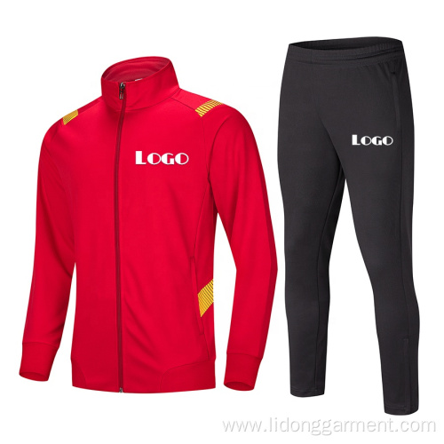 Fashion Zipper Training Jogging Suits Casual Men Tracksuits